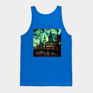 Starry Night in Diagon Alley Tank Top